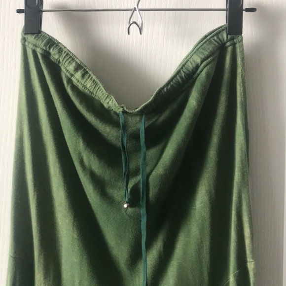 Green tie dyed mermaid skirt - Picture 3 of 3